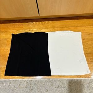 Black and White tube top